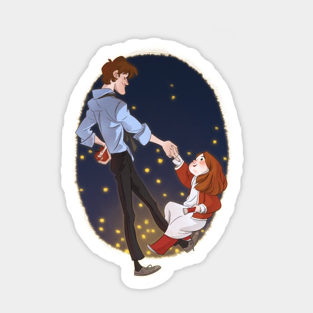 Eleventh Doctor Amelia pond Sticker by tumblebuggie